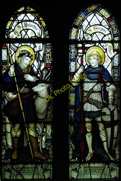 Photo 6"x4" St Dunstan, Cheam - Window Sutton\/TQ2564 c2005