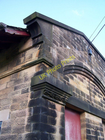 Photo 6"x4" Roof Detail, Former Hassop Station, Derbyshire Bakewell c2009