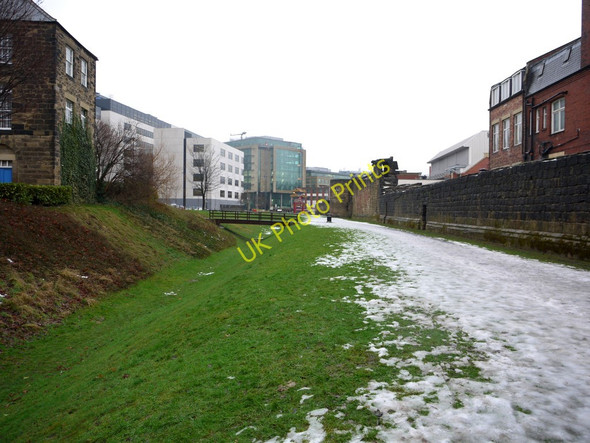 Photo 6"x4" West Walls town wall and ditch Newcastle upon Tyne c2010
