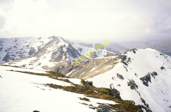 Photo 6"x4" On An Riabhachan's south west top An Riabhachan c1991