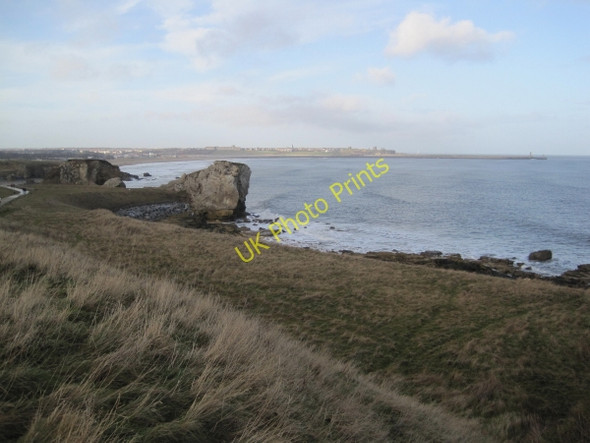 Photo 6"x4" View towards Trow Point South Shields c2010