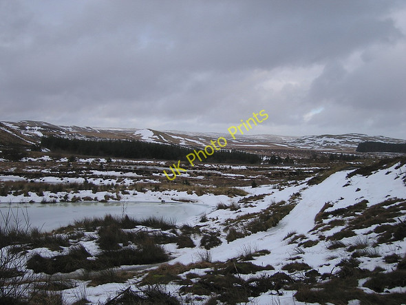 Photo 6"x4" Bwlch Rhyd-y-Meirch Esgair Llyn-du c2010