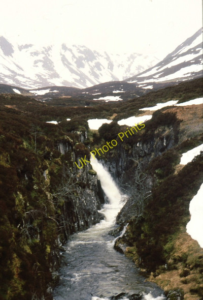 Photo 6"x4" Waterfall on Allt Mullardoch Glen Cannich\/NH2130 c1991