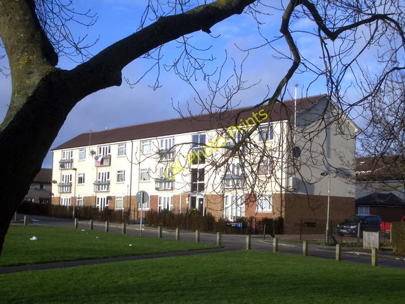 Photo 6"x4" Berinsfield. Church View Berinsfield c2010