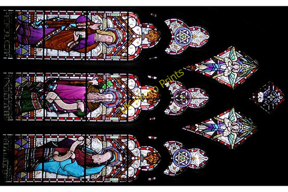 Photo 6"x4" All Saints, Margaret Street, London W1 - Window London c2001