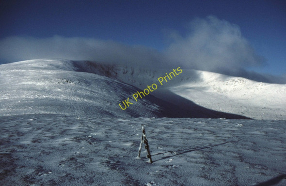 Photo 6"x4" On the south east ridge of Glas Tulaichean Clais Bheag c1985