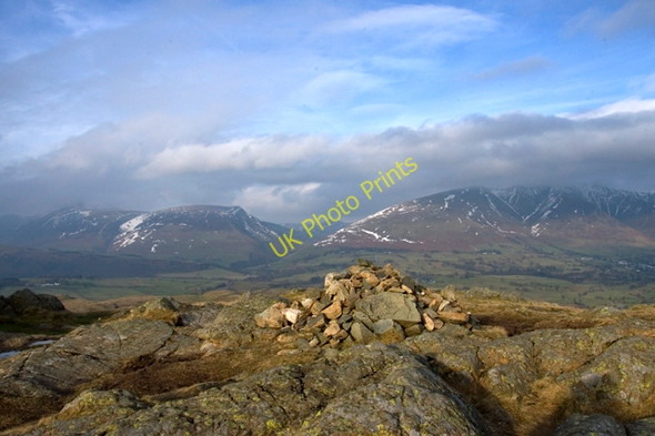 Photo 6"x4" Summit cairn High Rigg Dale Bottom\/NY2921 c2010