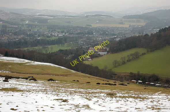 Photo 6"x4" Peebles Hydro from Janet's Brae Peebles\/NT2540 c2010