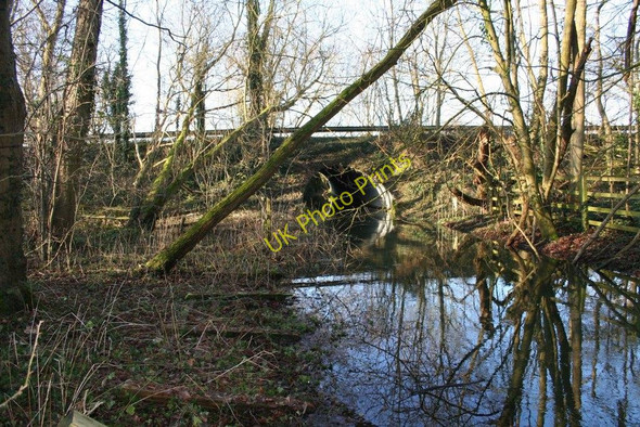 Photo 6"x4" Culvert under the road North Stoke\/SU6186 c2010