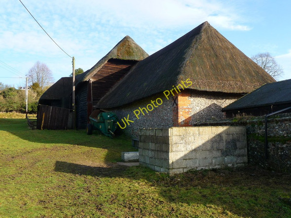 Photo 6"x4" Hurstbourne Tarrant - Parsonage Farm Hurstbourne Tarrant c2010