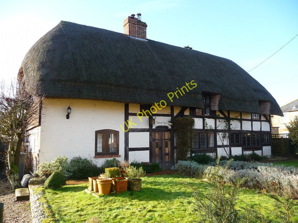 Photo 6"x4" Hurstbourne Tarrant - Shepherds Peace Cottage Hurstbourne Tarrant c2010
