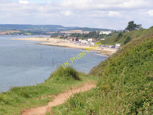 Photo 6"x4" Cliff path near Rodney Point Exmouth c2009