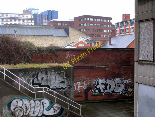 Photo 6"x4" Between Carliol Square car park and 55 Degrees North Newcastle upon Tyne c2010