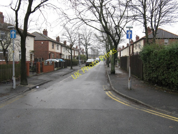 Photo 6"x4" Denton - Beech Avenue Denton\/SJ9295 c2010