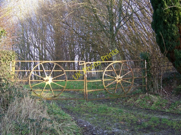 Photo 6"x4" Gate, Chilmark Chilmark c2010
