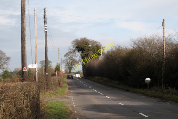 Photo 6"x4" Leicester Lane A445 near Stone House Farm Stareton c2010