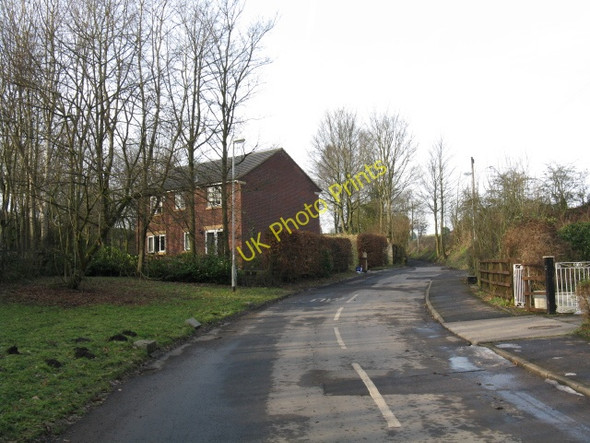 Photo 6"x4" Start Of Cinder Hill Lane Royton c2010