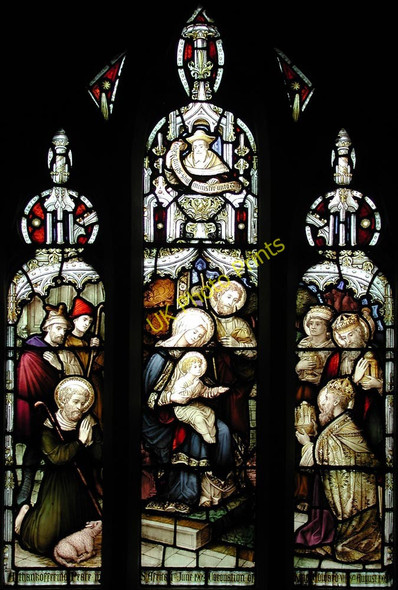 Photo 6"x4" St Augustine, Archway Road, Highgate, London N6 - Window Hornsey c2002