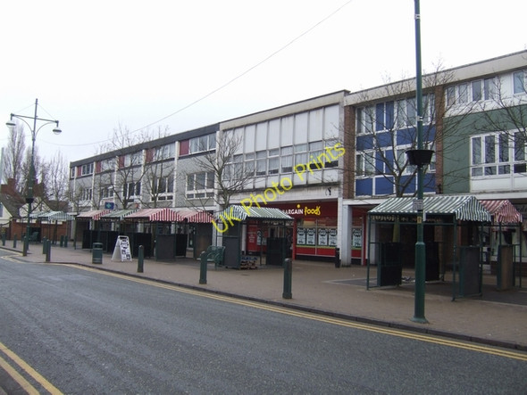 Photo 6"x4" Shops in the High Street Wednesfield c2010