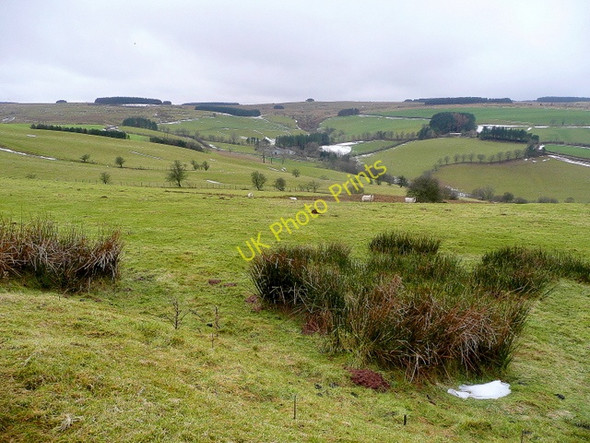 Photo 6"x4" View towards Blaen Bwch Maesmynis c2010