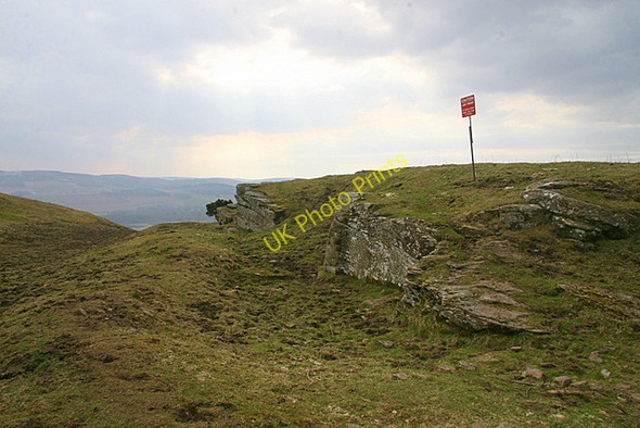 Photo 6"x4" Rifle range, Turin Hill Carsegownie c2009