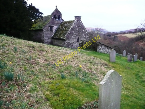 Photo 6"x4" St. Ishow church, Partrishow Partrishow c2008 P2