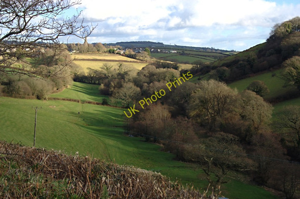Photo 6"x4" The Ayleston Brook Valley Modbury c2010