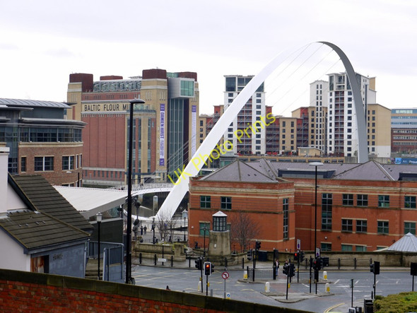 Photo 6"x4" The Quayside from Causey Bank Newcastle upon Tyne c2010