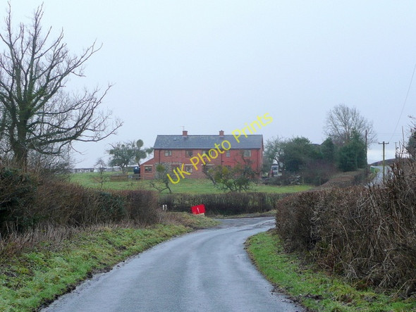 Photo 6"x4" Lane to Millhalf and Stowe Brilley c2010