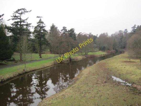 Photo 6"x4" River Aln from Lion Bridge Alnwick c2010