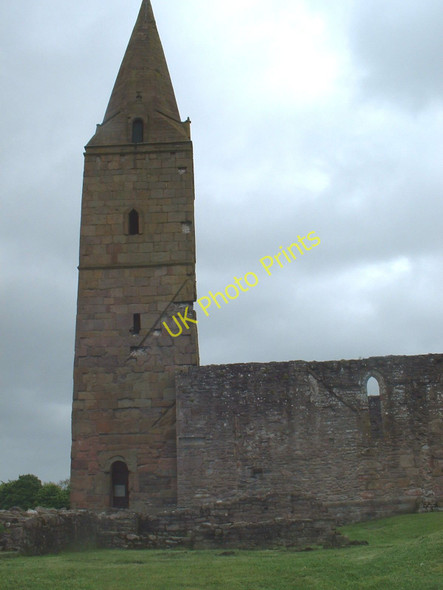 Photo 6"x4" Restenneth Priory Church Tower Lunanhead c2005