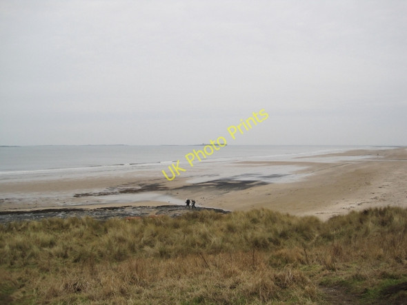 Photo 6"x4" Beach at Bamburgh Bamburgh c2010