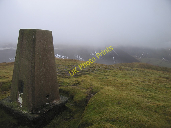 Photo 6"x4" Foel Fadian summit Aberhosan c2010
