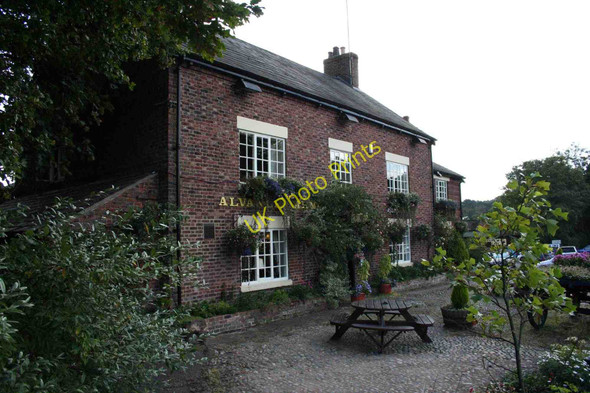 Photo 6"x4" Alvanley Arms, Cotebrook Cotebrook c2009