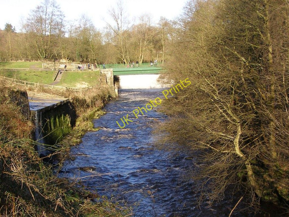 Photo 6"x4" River Etherow Lane Ends\/SJ9790 c2010