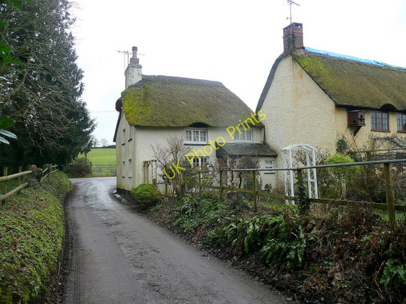 Photo 6"x4" Thatched cottages, Southerton Southerton c2010