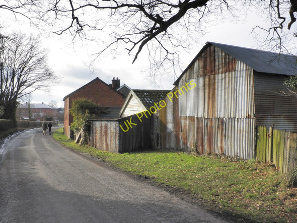 Photo 6"x4" Corrugated iron barn, Weobley Weobley c2010