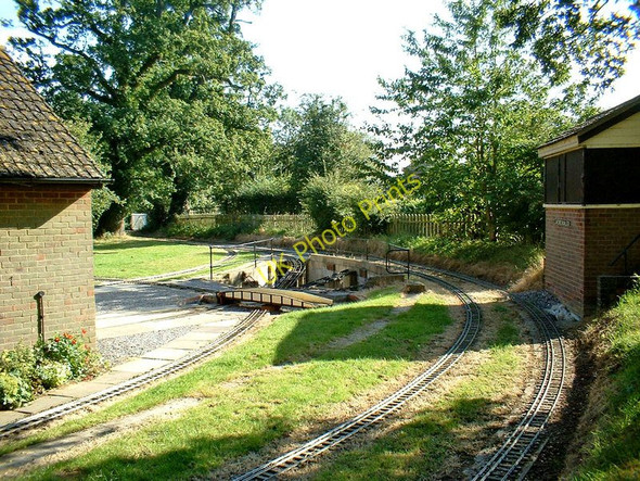 Photo 6"x4" Track of miniature railway at Coate Water Country Park Coate\/SU1882 c2002