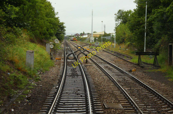 Photo 6"x4" Points into Alstone Carriage Sidings Cheltenham c2009