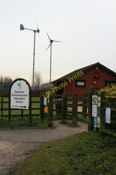 Photo 6"x4" Wind Turbines Manor Park\/SK5733 c2010