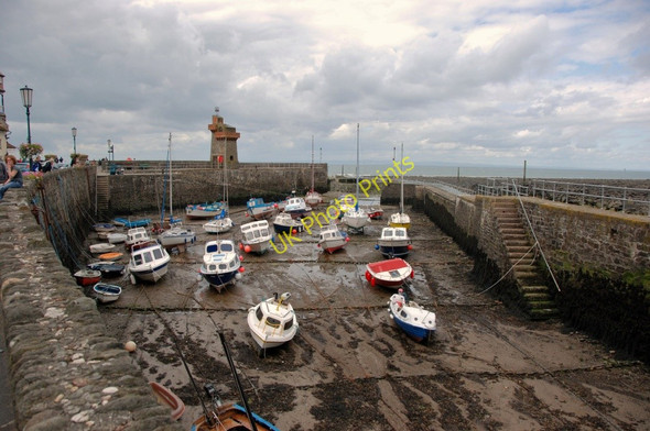 Photo 6"x4" Lynmouth Harbour Lynton c2008