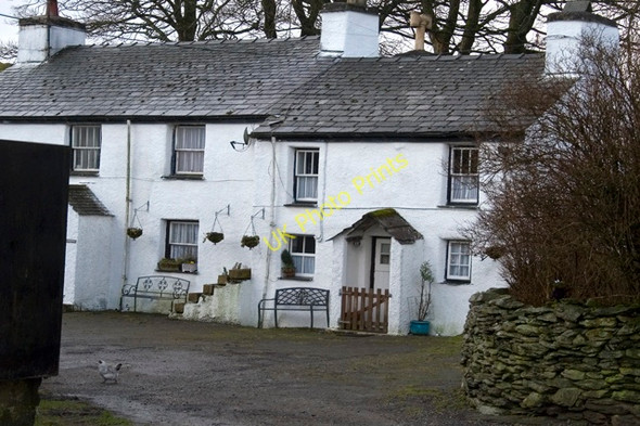 Photo 6"x4" Low Fold farmhouse Underbarrow c2010