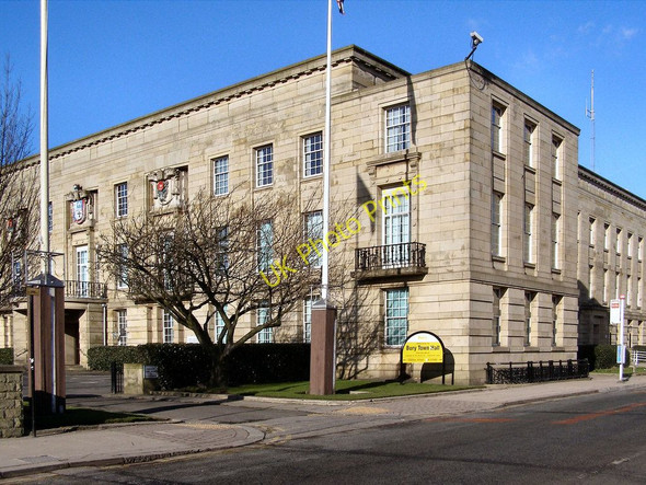 Photo 6"x4" Bury Town Hall Bury\/SD8010 c2010