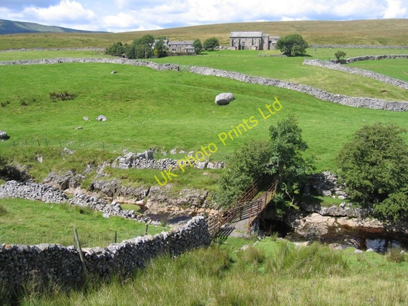 Photo 6"x4" Private footbridge over Thorn Gill Ribble Head\/SD7779 c2007