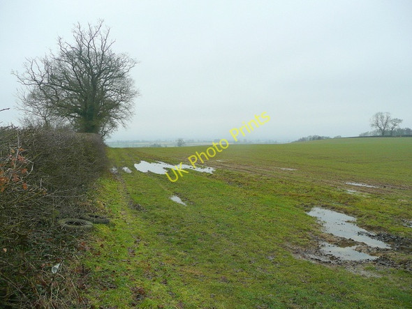 Photo 6"x4" View west from near Ashby Grange Ashby St Ledgers c2010