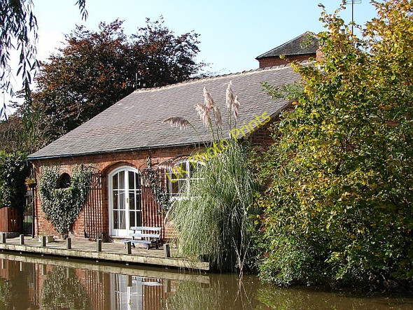 Photo 6"x4" Cottage by the canal at Shardlow Great Wilne c2007