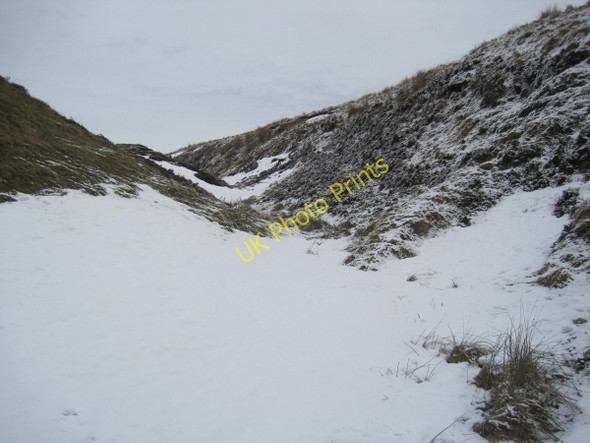 Photo 6"x4" Disused Quarry near Pennine Way Abbey Rigg c2010