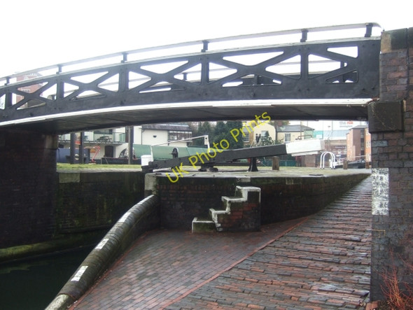 Photo 6"x4" Lock and Farmer's Bridge Lee Bank c2010