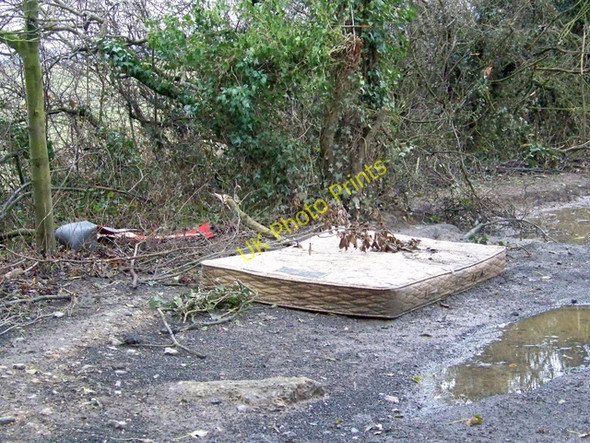 Photo 6"x4" Flytip, Old Shaston Drove Burcombe\/SU0730 c2010