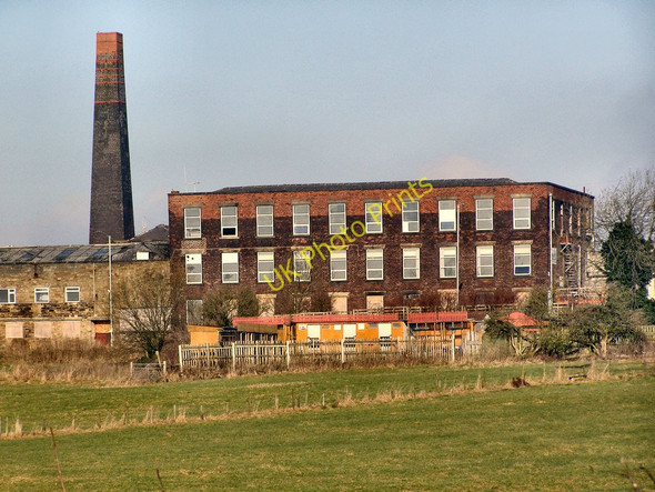 Photo 6"x4" Disused Mill Little Lever c2010